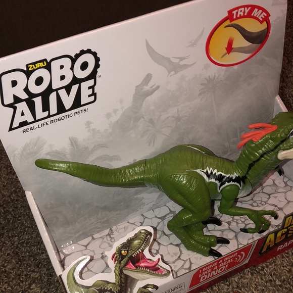 Robo Alive Dino Action Raptor - Picture 3 of 7